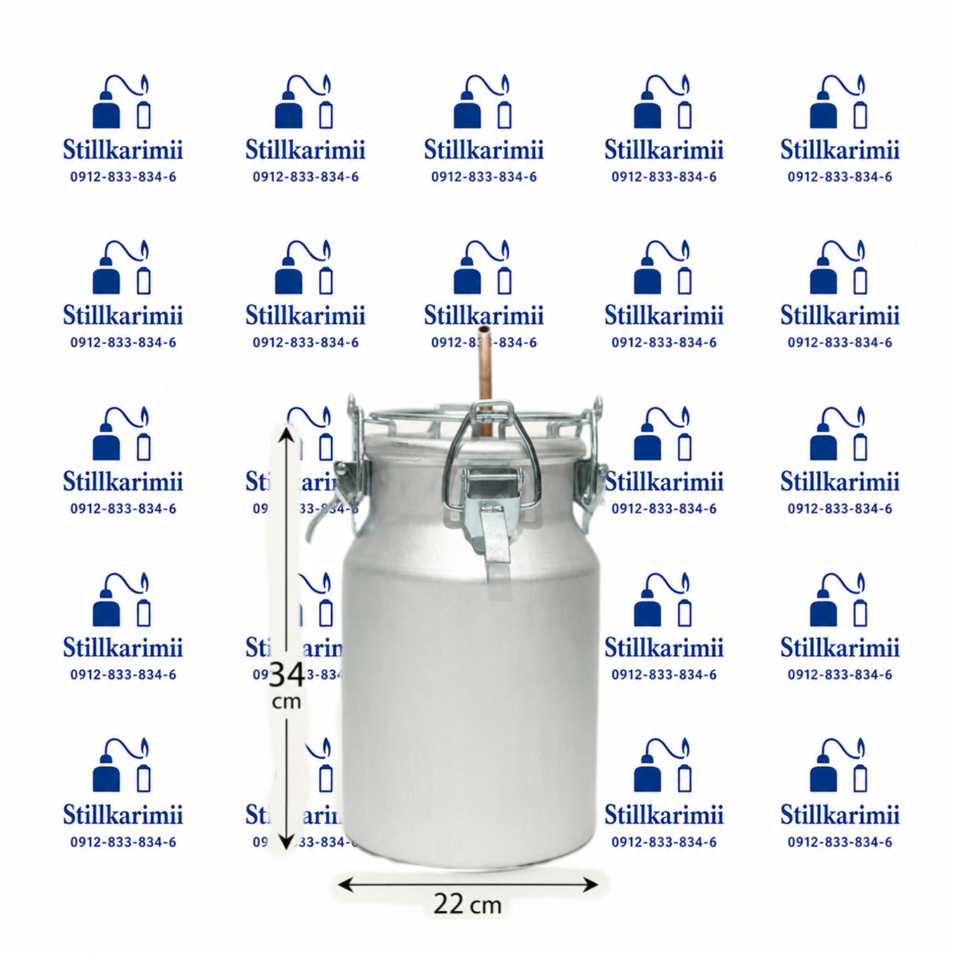 دیگ عرقگیری 10لیتری