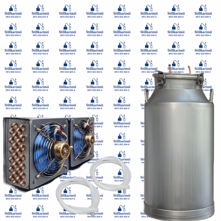 دستگاه عرقگیری 200لیتری با کندانسور برقی مسی دوفن
